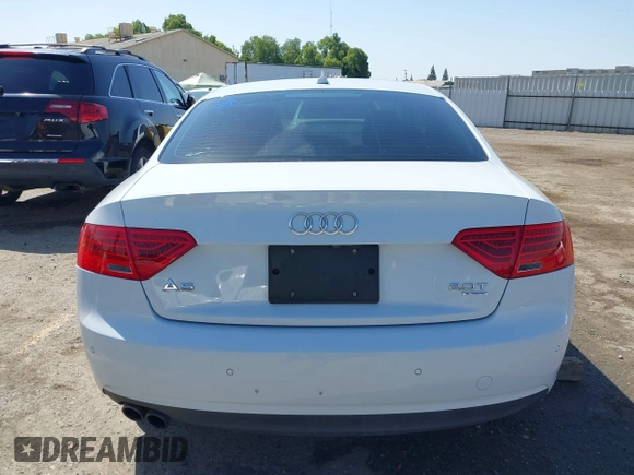 2014 Audi A5 Premium Plus with VIN WAULFAFR0EA039337, listed as a IAAI auction lot 42370262 with 106,097 mi miles and . Bid and sale history available at DreamBid. Image 16.