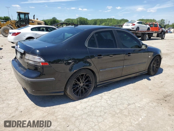 2007 Saab 9-3 Aero z VIN YS3FH41U971144316, wystawiony jako Copart lot #58774164 z przebiegiem Nie podano mil oraz Nie do naprawy • Non repairable. Historia ofert i sprzedaży dostępna na DreamBid. Obrazek 3.