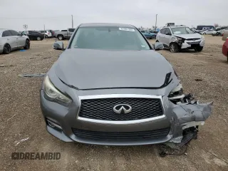 2014 Infiniti Q50 Hybrid Sport with VIN JN1AV7AP9EM691347, listed as a Copart auction lot 84861304 with Not Provided miles and Salvage Title. Bid and sale history available at carsss.com. Image 5.