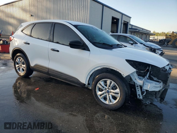 2022 Ford Escape S with VIN 1FMCU0F62NUB48093, listed as a Copart auction lot 53029925 with 140,868 mi miles and Salvage title. Bid and sale history available at DreamBid. Image 4.