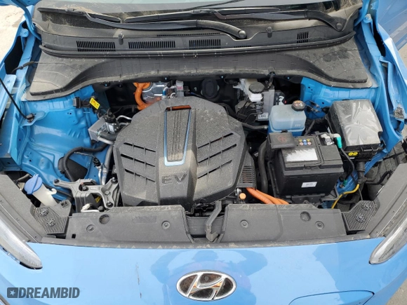 2022 Hyundai Kona Electric Limited with VIN KM8K53AG9NU155584, listed as a Copart auction lot 84730684 with 21,912 mi miles and Clean Title. Bid and sale history available at carsss.com. Image 12.