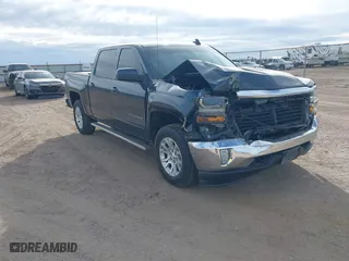 2017 Chevrolet Silverado 1500 LT with VIN 3GCUKREC3HG266817, listed as a IAAI auction lot 41191826 with 97,740 mi miles. Bid and sale history available at carsss.com. Image 1.