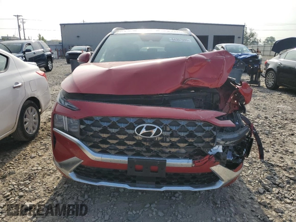 2023 Hyundai Santa Fe Calligraphy with VIN 5NMS5DAL1PH492414, listed as a Copart auction lot 64307095 with 62,011 mi miles and Non repairable. Bid and sale history available at DreamBid. Image 5.