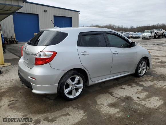 2009 Toyota Matrix S with VIN 2T1LE40E49C007828, listed as a Copart auction lot 51839045 with 162,208 mi miles and Salvage Title. Bid and sale history available at carsss.com. Image 3.