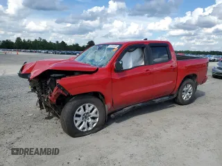 2022 Nissan Frontier SV with VIN 1N6ED1EK0NN687174, listed as a Copart auction lot 61204105 with Not provided miles and Salvage title. Bid and sale history available at DreamBid. Image 1.