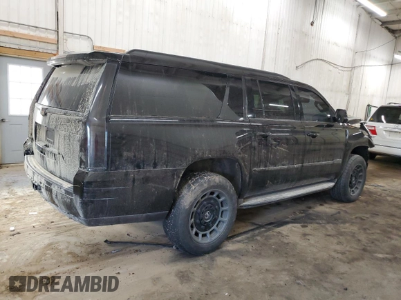 2015 Cadillac Escalade ESV Luxury z VIN 1GYS4SKJ2FR616263, wystawiony jako Copart lot #50350675 z przebiegiem 160 317 mil mil oraz Szkoda całkowita • Salvage title. Historia ofert i sprzedaży dostępna na DreamBid. Obrazek 3.
