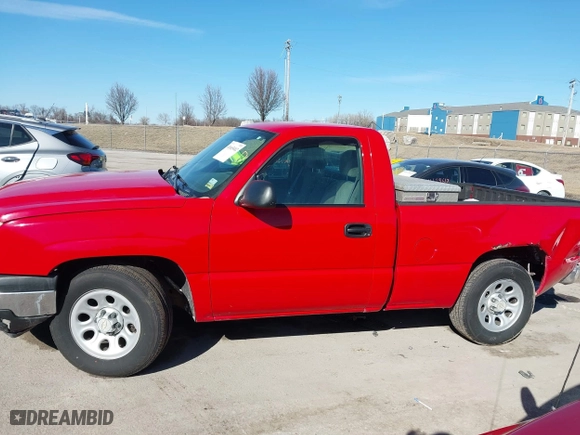 2006 Chevrolet Silverado 1500 Work Truck with VIN 3GCEC14X26G251343, listed as a IAAI auction lot 41665402 with 141,467 mi miles. Bid and sale history available at carsss.com. Image 14.