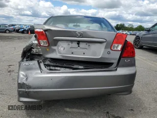 2004 Honda Civic LX z VIN 2HGES16514H556393, wystawiony jako Copart lot #58419375 z przebiegiem 153 990 mil mil oraz Szkoda całkowita • Salvage title. Historia ofert i sprzedaży dostępna na DreamBid. Obrazek 6.