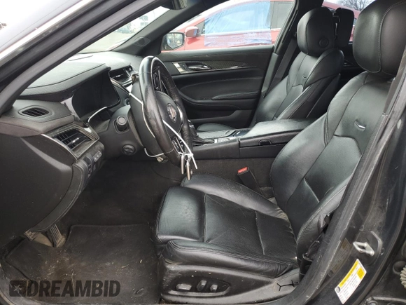 2014 Cadillac CTS Vsport Premium RWD z VIN 1G6AV5S86E0159623, wystawiony jako Copart lot #46314915 z przebiegiem 143 321 mil mil oraz Szkody całkowita. Historia ofert i sprzedaży dostępna na DreamBid. Obrazek 7.