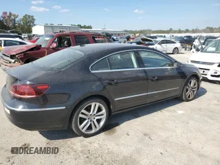 2013 Volkswagen CC Lux with VIN WVWRN7AN8DE524355, listed as a Copart auction lot 77420184 with 96,422 mi miles and Salvage title. Bid and sale history available at DreamBid. Image 3.