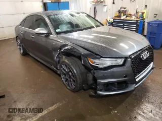 2016 Audi S6 Premium Plus with VIN WAUF2AFC4GN100284, listed as a Copart auction lot 86496964 with 100,537 mi miles and Salvage Title. Bid and sale history available at carsss.com. Image 4.
