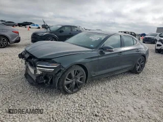 2023 Genesis G70 3.3T с VIN KMTG54TE6PU114300, выставлен на аукционе Copart как лот 62484525 с пробегом 18 850 миль миль и Списание • Salvage title. История ставок и продаж доступна на DreamBid. Изображение 1.