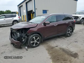 2017 Kia Sorento EX z VIN 5XYPHDA14HG254113, wystawiony jako Copart lot #59466925 z przebiegiem 78 719 mil mil oraz Szkoda całkowita • Salvage title. Historia ofert i sprzedaży dostępna na DreamBid. Obrazek 1.