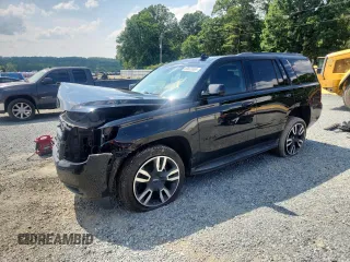 2019 Chevrolet Tahoe LT with VIN 1GNSCBKC9KR246943, listed as a Copart auction lot 60603385 with 71,568 mi miles and Salvage title. Bid and sale history available at DreamBid. Image 1.