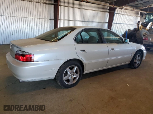 2003 Acura TL with VIN 19UUA56623A048297, listed as a Copart auction lot 46396465 with 123,108 mi miles and Clean Title. Bid and sale history available at carsss.com. Image 3.