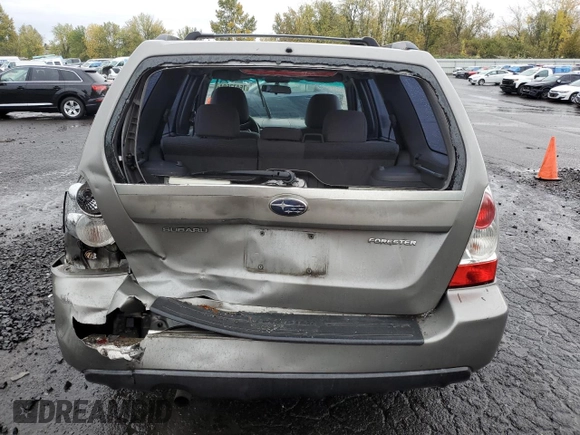 2006 Subaru Forester 2.5 X with VIN JF1SG63666H752390, listed as a Copart auction lot 76477604 with 199,091 mi miles and Salvage Title. Bid and sale history available at carsss.com. Image 6.