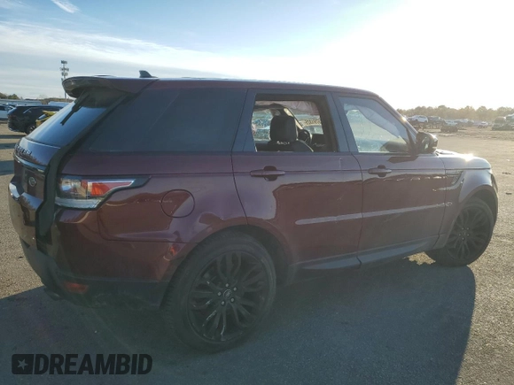 2016 Land Rover Range Rover Sport Dynamic with VIN SALWR2EFXGA103495, listed as a Copart auction lot 45791325 with 96,064 mi miles and Non Repairable. Bid and sale history available at DreamBid. Image 3.