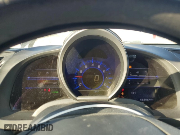 2012 Honda CR-Z with VIN JHMZF1D45CS001998, listed as a Copart auction lot 88301985 with 146,306 mi miles and Salvage title. Bid and sale history available at DreamBid. Image 9.
