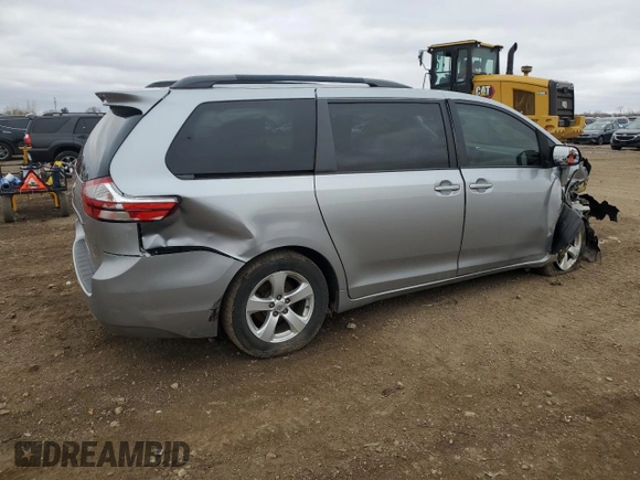 2015 Toyota Sienna LE AAS with VIN 5TDKK3DC3FS594310, listed as a Copart auction lot 51173375 with 152,097 mi miles and Salvage title. Bid and sale history available at DreamBid. Image 3.