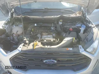 2021 Ford EcoSport S with VIN MAJ3S2FE4MC407593, listed as a Copart auction lot 47454615 with 26,309 mi miles and Salvage Title. Bid and sale history available at DreamBid. Image 12.
