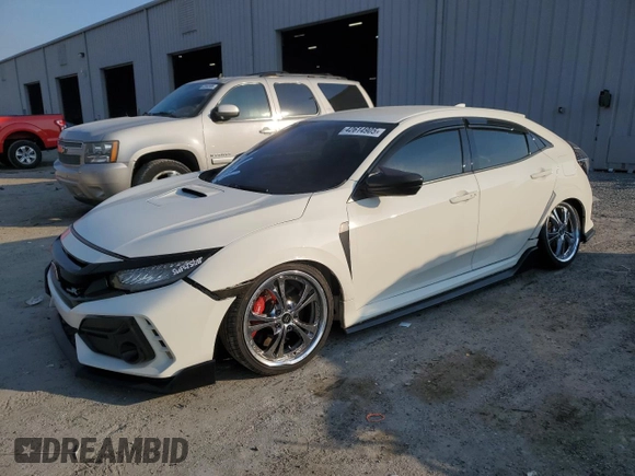 2019 Honda Civic Type R Touring z VIN SHHFK8G78KU202609, wystawiony jako Copart lot #42614905 z przebiegiem 55 003 mil mil oraz Szkoda całkowita • Salvage title. Historia ofert i sprzedaży dostępna na DreamBid. Obrazek 1.