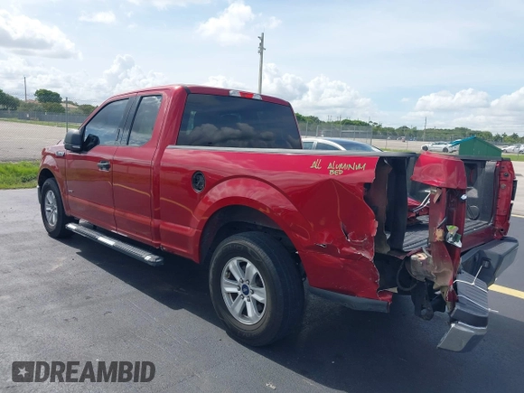 2015 Ford F-150 XL with VIN 1FTEX1CP1FKF12847, listed as a IAAI auction lot 42485799 with 171,974 mi miles and . Bid and sale history available at DreamBid. Image 3.