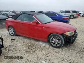 2009 BMW 1 Series 128i with VIN WBAUL73509VJ75919, listed as a Copart auction lot 83335344 with 185,219 mi miles and Salvage Title. Bid and sale history available at DreamBid. Image 4.