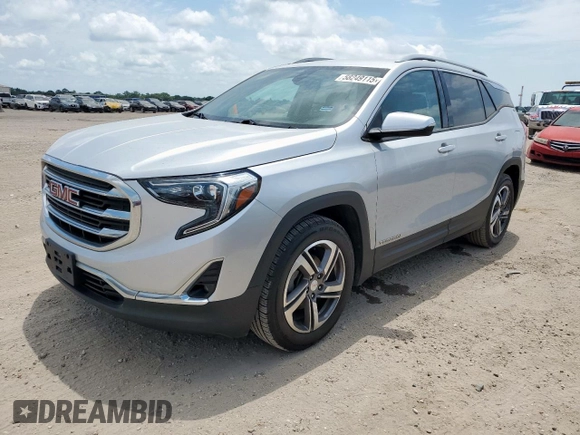 2021 GMC Terrain SLT с VIN 3GKALPEV8ML351454, выставлен на аукционе Copart как лот 58249115 с пробегом 114 245 миль миль и Списание • Salvage title. История ставок и продаж доступна на DreamBid. Изображение 1.