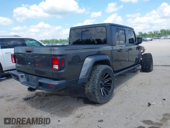 2021 Jeep Gladiator 80th Anniversary с VIN 1C6HJTAG4ML549497, выставлен на аукционе IAAI как лот 42128741 с пробегом Не указан миль и . История ставок и продаж доступна на DreamBid. Изображение 4.