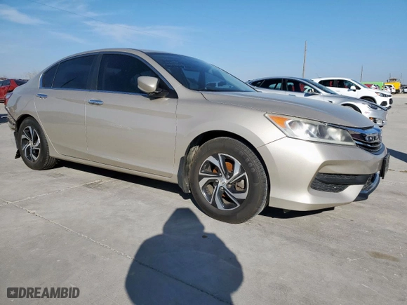 2016 Honda Accord Sedan LX with VIN 1HGCR2F32GA087048, listed as a Copart auction lot 44504565 with 130,936 mi miles and Salvage Title. Bid and sale history available at carsss.com. Image 4.