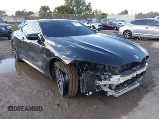 2020 BMW M8 z VIN WBSAE0C01LCD54612, wystawiony jako IAAI lot #41022043 z przebiegiem Nie podano mil oraz . Historia ofert i sprzedaży dostępna na DreamBid. Obrazek 1.