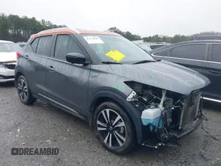 2020 Nissan Kicks SR with VIN 3N1CP5DV8LL559348, listed as a IAAI auction lot 41574349 with 94,979 mi miles and . Bid and sale history available at carsss.com. Image 1.