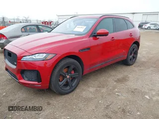 2019 Jaguar F-Pace S with VIN SADCM2FV7KA363378, listed as a IAAI auction lot 41814843 with 191,421 mi miles and . Bid and sale history available at DreamBid. Image 2.