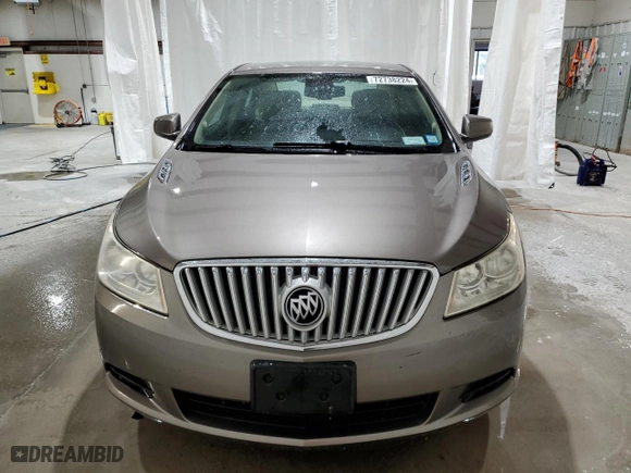 2012 Buick LaCrosse Convenience with VIN 1G4GB5E30CF102047, listed as a Copart auction lot 72738224 with 140,404 mi miles and Salvage Title. Bid and sale history available at carsss.com. Image 5.