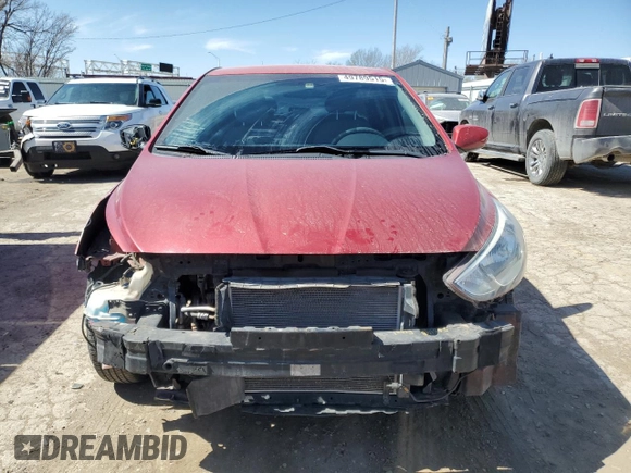 2015 Hyundai Accent GLS with VIN KMHCT4AE8FU911244, listed as a Copart auction lot 49789515 with 107,951 mi miles and Salvage Title. Bid and sale history available at DreamBid. Image 5.
