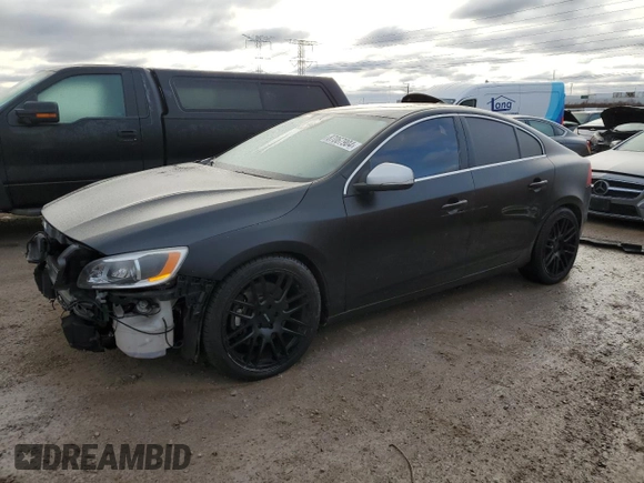 2016 Volvo S60 T6 R-Design Platinum with VIN YV1902TS5G1400876, listed as a Copart auction lot 87067904 with 80,604 mi miles and Salvage Title. Bid and sale history available at carsss.com. Image 1.