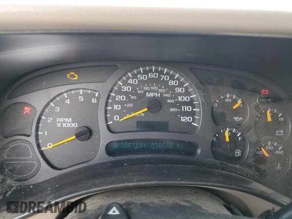 2004 Chevrolet Suburban LT с VIN 3GNEC16T94G149696, выставлен на аукционе Copart как лот 48509425 с пробегом 238 666 миль миль и Списание • Salvage title. История ставок и продаж доступна на DreamBid. Изображение 9.
