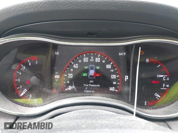 2014 Dodge Durango SXT with VIN 1C4RDHAG3EC543256, listed as a IAAI auction lot 42442851 with 73,609 mi miles and . Bid and sale history available at DreamBid. Image 7.