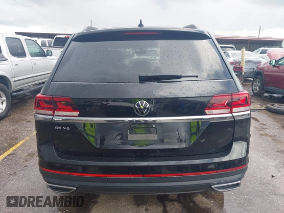 2021 Volkswagen Atlas SE with VIN 1V2JR2CA9MC595833, listed as a IAAI auction lot 42498528 with 69,670 mi miles and . Bid and sale history available at DreamBid. Image 16.
