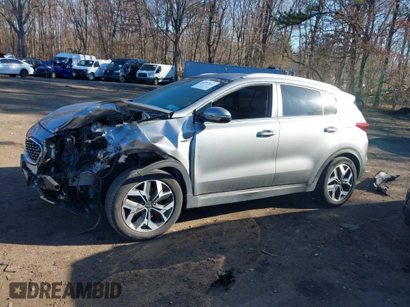 2021 Kia Sportage EX with VIN KNDPNCAC8M7854533, listed as a IAAI auction lot 41757662 with 25,051 mi miles and . Bid and sale history available at DreamBid. Image 14.