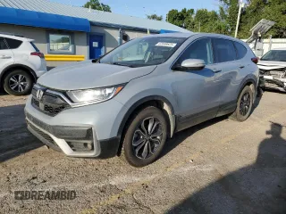 2021 Honda CR-V EX-L with VIN 5J6RW2H81MA009943, listed as a Copart auction lot 62898625 with 81,121 mi miles and Salvage title. Bid and sale history available at DreamBid. Image 1.