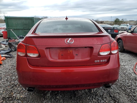 2011 Lexus GS 350 with VIN JTHBE1KS2B0051757, listed as a Copart auction lot 85427604 with 99,477 mi miles and Salvage Title. Bid and sale history available at carsss.com. Image 6.