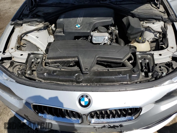 2016 BMW 3 Series 328i with VIN WBA8E9C58GK647158, listed as a Copart auction lot 51485695 with 137,499 mi miles and Clean Title. Bid and sale history available at DreamBid. Image 11.