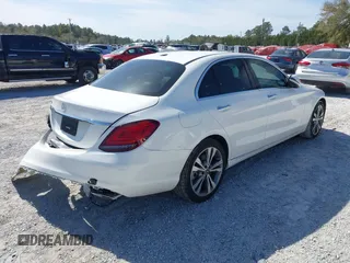 2021 Mercedes-Benz C 300 with VIN W1KWF8DBXMR608750, listed as a IAAI auction lot 41735468 with 20,712 mi miles and . Bid and sale history available at carsss.com. Image 4.