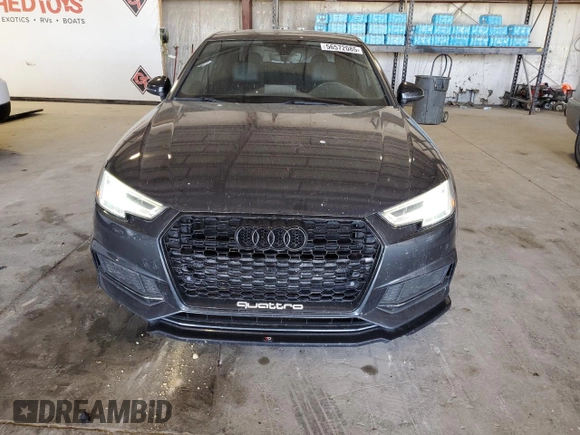 2018 Audi A4 Premium Plus z VIN WAUENAF40JN001416, wystawiony jako Copart lot #56572085 z przebiegiem 85 010 mil mil oraz Szkoda całkowita • Salvage title. Historia ofert i sprzedaży dostępna na DreamBid. Obrazek 5.