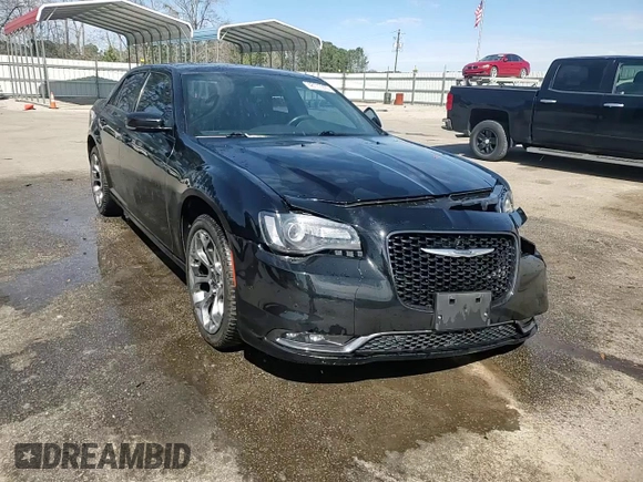 2015 Chrysler 300 with VIN 2C3CCABG8FH815687, listed as a Copart auction lot 48177935 with 89,837 mi miles and Salvage Title. Bid and sale history available at carsss.com. Image 14.