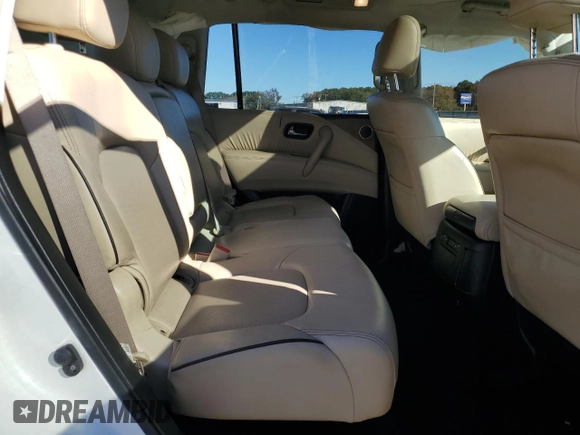 2021 Nissan Armada SL with VIN JN8AY2BC4M9147119, listed as a Copart auction lot 80662864 with 81,620 mi miles and Salvage Title. Bid and sale history available at carsss.com. Image 11.