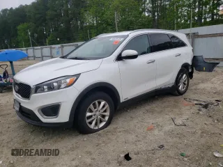 2017 Kia Sorento LX with VIN 5XYPGDA36HG239116, listed as a Copart auction lot 56638135 with 119,640 mi miles and Salvage title. Bid and sale history available at DreamBid. Image 1.