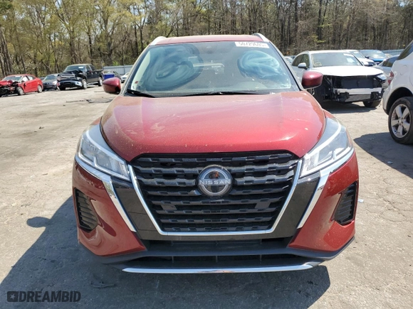 2023 Nissan Kicks SV with VIN 3N1CP5CV9PL553520, listed as a Copart auction lot 50729605 with 19,064 mi miles and Salvage Title. Bid and sale history available at carsss.com. Image 5.