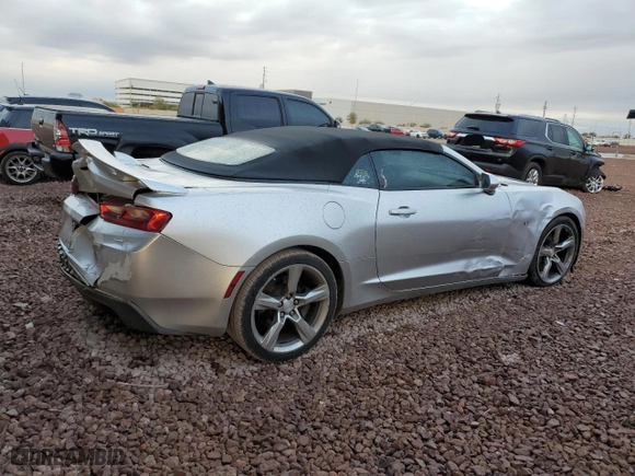 2017 Chevrolet Camaro 1SS with VIN 1G1FF3D72H0197193, listed as a Copart auction lot 42257295 with 75,498 mi miles and Salvage Title. Bid and sale history available at carsss.com. Image 3.